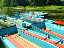 Les barques des passeurs