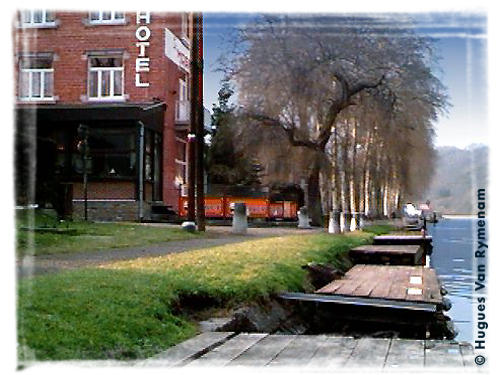 Les quais a Anseremme