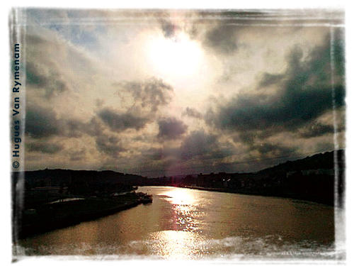 Coucher de soleil -Grands-Malades